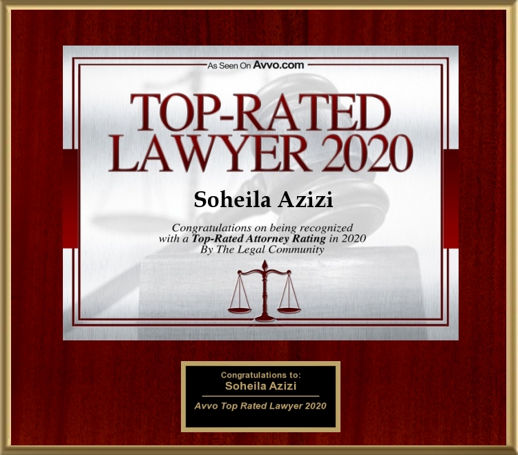 Avvo Rated Top Lawyer 2020