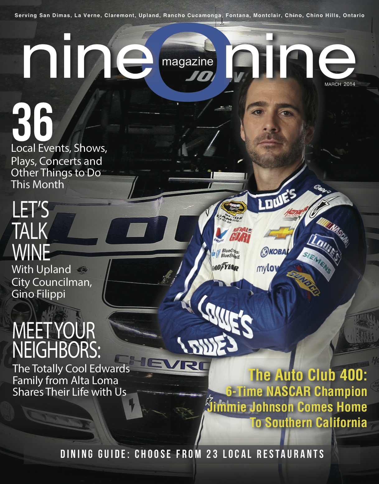 909 Magazine March Cover 2014