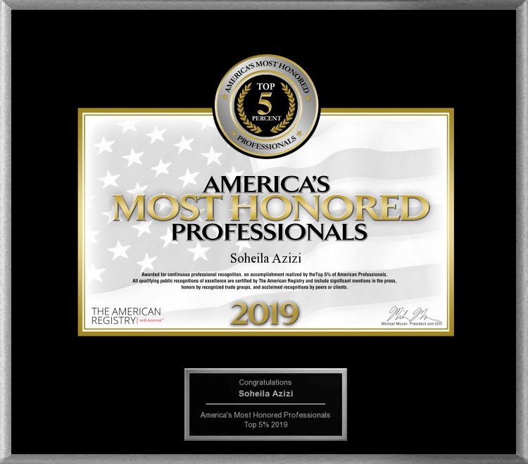 America's Most Honored Professionals Top 5%
